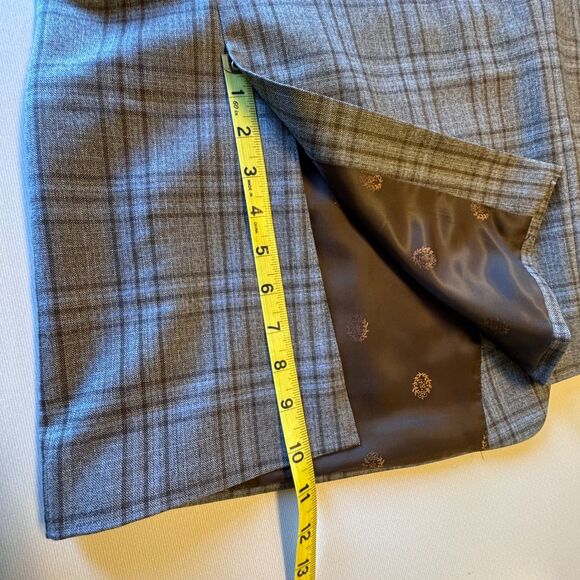 VTG Ralph Ralph Lauren Classic Sport Mens Sz 52R Brown Plaid Wool Blend Blazer - Picture 11 of 16